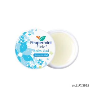 Peppermint Field Balm Gel เป๊ปเปอร์มิ้นท์ ฟิลด์ ยาหม่องเจล สีฟ้า (8g.)  .A