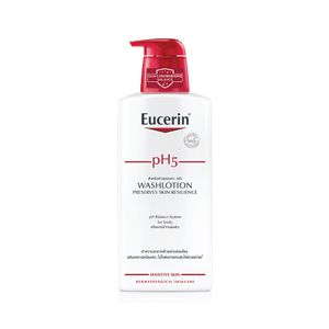 Eucerin pH5 Wash Lotion  โลชั่นอาบน้ำถนอมผิว  ขนาด 400 ml. 
