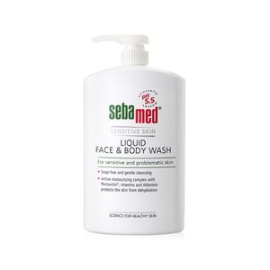 SEBAMED Liquid Face & Body Wash ครีมอาบน้ำ สำหรับผิวบอบบาง แพ้ง่าย และผู้มีปัญหาผิว (1000ml.)