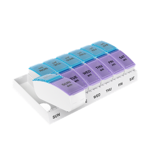 Ezy Dose ตลับยา am/pm Travel Pill Reminder