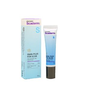 Scaderm plus Gel เจลลดรอยสิว ขนาด 20 กรัม