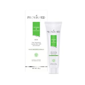 Provamed Vitamin E Cream Serum 50g โปรวาเมด ครีมเซรั่มวิตามินอี บำรุงผิว ชุ่มชื้น