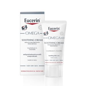 Eucerin Omega Soothing Cream ซูททิ่ง เฟส ครีม 12% โอเมก้า  50ml.