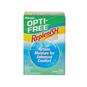 ALCON OPTI-FREE Replenish น้ำยาล้างคอนแทคเลนส์ (60ml.)