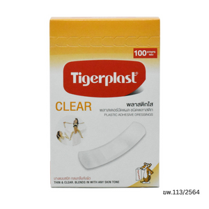 Tigerplast Clear พลาสเตอร์ชนิดใส 19x72mm