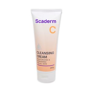 Scaderm Cleansing Cream ขนาด  200 กรัม (EXP 31/10/2024)