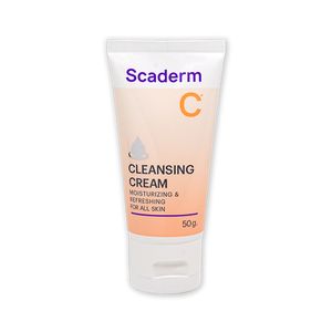 Scaderm Cleansing Cream ขนาด  50 กรัม