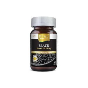 Real Elixir Black Sesame Oil 500mg 60s เรียล เอลิกเซอร์ น้ำมันงาดำ