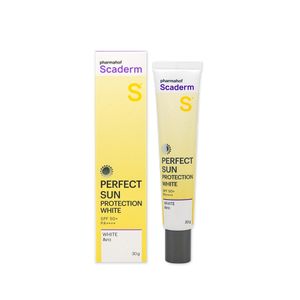 Scaderm Perfect Sun Protection (สีขาว) SPF50+/PA++++ 30g
