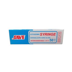 Save ไซริงค์แก้ว ให้อาหาร (Glass Syringe Irrigate) 50ml
