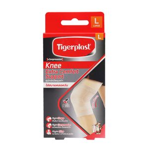 Tigerplast Knee Extra Comfort Support อุปกรณ์ช่วยพยุงหัวเข่า size L  41-46CM