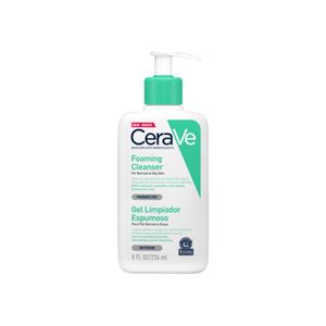 CeraVe Foaming Cleanser 236ml เซราวี โฟมล้างหน้า สำหรับผิวธรรมดา-ผิวมัน