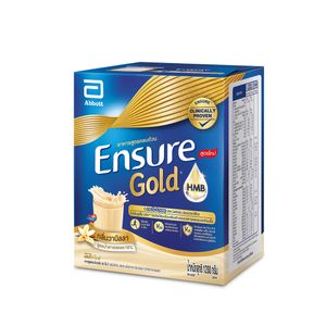 Ensure Gold เอนชัวร์ โกลด์ กลิ่นวานิลลา ขนาด 1,200 กรัม (400 กรัม x 3 ถุง)
