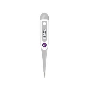 Allwell เครื่องวัดอุณหภูมิร่างกาย แบบปรอทดิจิตอล รุ่น T14 สีเทา 