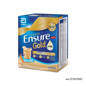 Abbott Ensure Gold  เอนชัวร์ โกลด์ อาหารสูตรครบถ้วน  กลิ่นธัญพืช  ขนาด 400 กรัม 3 ซอง/กล่อง