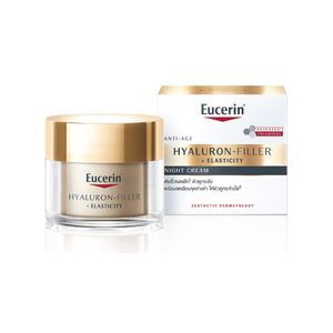 Eucerin Hyaluron Elastic Filler Night Cream 50ml ยูเซอริน ครีมบำรุงผิวกลางคืน ลดริ้วรอย