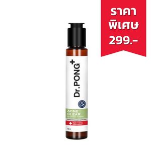Dr.PONG Acne Clear Glowing Toner โทนเนอร์สำหรับคนเป็นสิว (100 ml.)