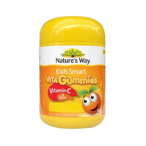 Nature’s Way Vita Gummies Vitamin C Zinc เนเจอร์ส เวย์ วิต้า กัมมีส์ วิตามินซี + ซิงก์  ภูมิคุ้มกัน 60 เม็ด