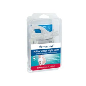 DERAMED เฝือกดัดนิ้วโป้งเท้า BUNION ไซส์ M (แพ็ค 2 ชิ้น)