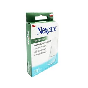 3M Nexcare Transparent พลาสเตอร์ใส ขนาด 25x72 มม. (กล่อง 10 ชิ้น)  .A