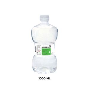 KLEAN&KARE Saline Kare น้ำเกลือขวดฝาเกลียวหมุนปากกว้าง (1000ml.)