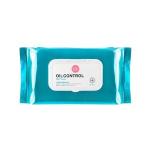CATHY DOLL Oil Control Wet Tissue ผลิตภัณฑ์ทำความสะอาดผิวหน้า ผิวกาย (100 แผ่น)