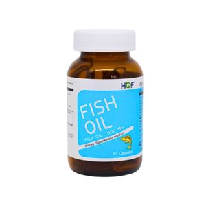 HOF FISH OIL 1000MG ผลิตภัณฑ์เสริมอาหารน้ำมันปลา (60 แคปซูล)