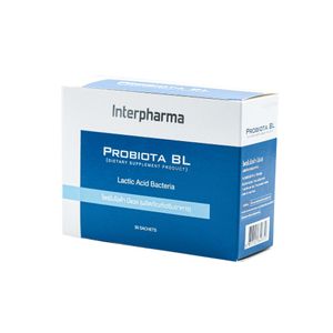 INTERPHARMA Probac BL ผลิตภัณฑ์เสริมอาหารโพรไบโอติก (กล่อง 30 ซอง)