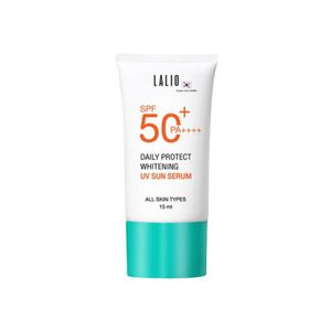 LALIO Daily Protect Whitening Uv Sun Serum SPF50+ PA++++ เซรั่มป้องกันเเสงเเดดสำหรับผิวหน้า (15ml.)