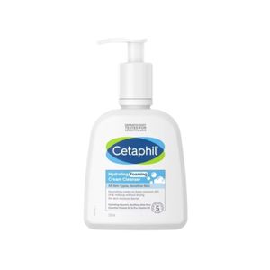 CETAPHIL Hydrating Foaming Cream Cleanser ผลิตภัณฑ์ทำความสะอาดผิวหน้า และผิวกายสำหรับทุกสภาพผิว (236ml.)