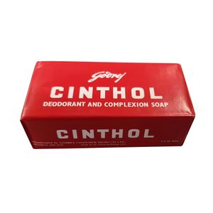 Cinthol Deodorant and Complexion Soap สบู่ก้อนทำความสะอาดผิว ขนาด 100 g.