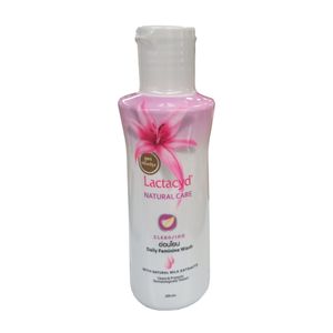 Lactacyd Natural Care ผลิตภัณฑ์ทำความสะอาดจุดซ่อนเร้น ขนาด 150ml.