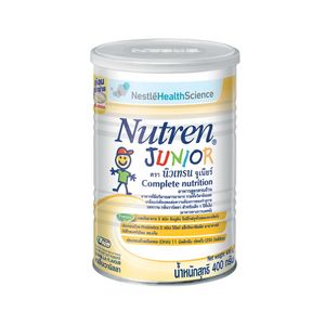 Nestle Nutren Junior อาหารเสริมทางการแพทย์มีเวย์โปรตีนสำหรับเด็ก 400 กรัม