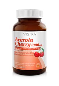 Vistra acerola cherry 1000 มก. จำนวน 100 เม็ด