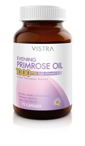 Vistra Evening Primrose Oil 1000mg 75 แคปซูล