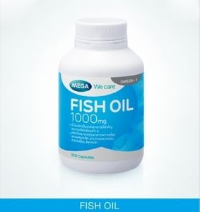 Mega Fish Oil น้ำมันปลา 1000mg. 100 แคปซูล