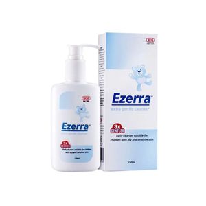Ezerra Extra Gentle Cleanser 150ml เอเซอร์ร่า เจลอาบน้ำสูตรอ่อนโยน สำหรับผิวแพ้ง่าย ผิวบอบบาง