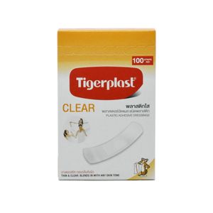 Tigerplast Clear พลาสเตอร์ชนิดใส 19x72mm