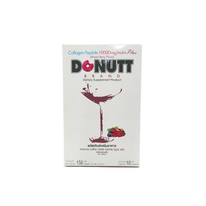 Donutt Collagen คอลลาเจน รสมิกซ์เบอร์รี่ 10000mg.