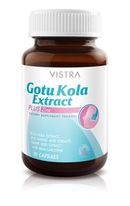 Vistra Gotu Kola Extract Plus Zinc