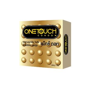 Onetouch ถุงยาง แม็กซ์ ดอท 1 กล่อง 3 ชิ้น               