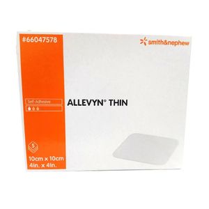 Allevyn Thin แผ่นปิดแผล 10x10cm 5 ชิ้น