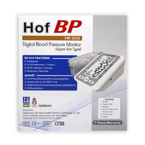 PHARMAHOF เครื่องวัดความดันโลหิต HK-810