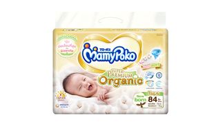 MAMY POKO ผ้าอ้อมเทปเด็ก ORGANIC NB 84 ชิ้น