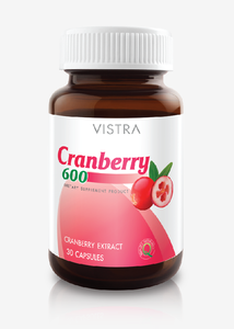 Vistra Cranberry  30 แคปซูล  600 mg