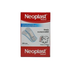 Neoplast พลาสเตอร์พลาสติกใส STRIPS 100 ชิ้น