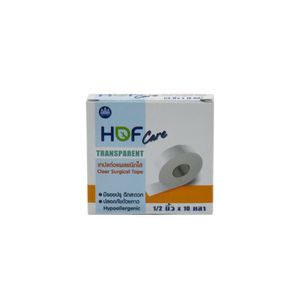 HOFCARE เทปปิดแผลชนิดใส  เทปใส 1/2"X10 หลา