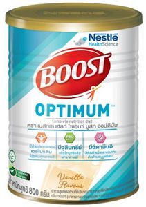 Nestle  Boost Optimum อาหารสูตรครบถ้วน ขนาด 800 กรัม