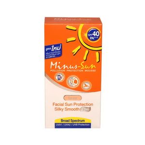 Minus-Sun Facial Sun Protection SPF40 Cream Ivory 30g