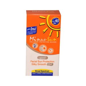 Minus-Sun Facial Sun Protection Silky Smooth Cream SPF40 30g